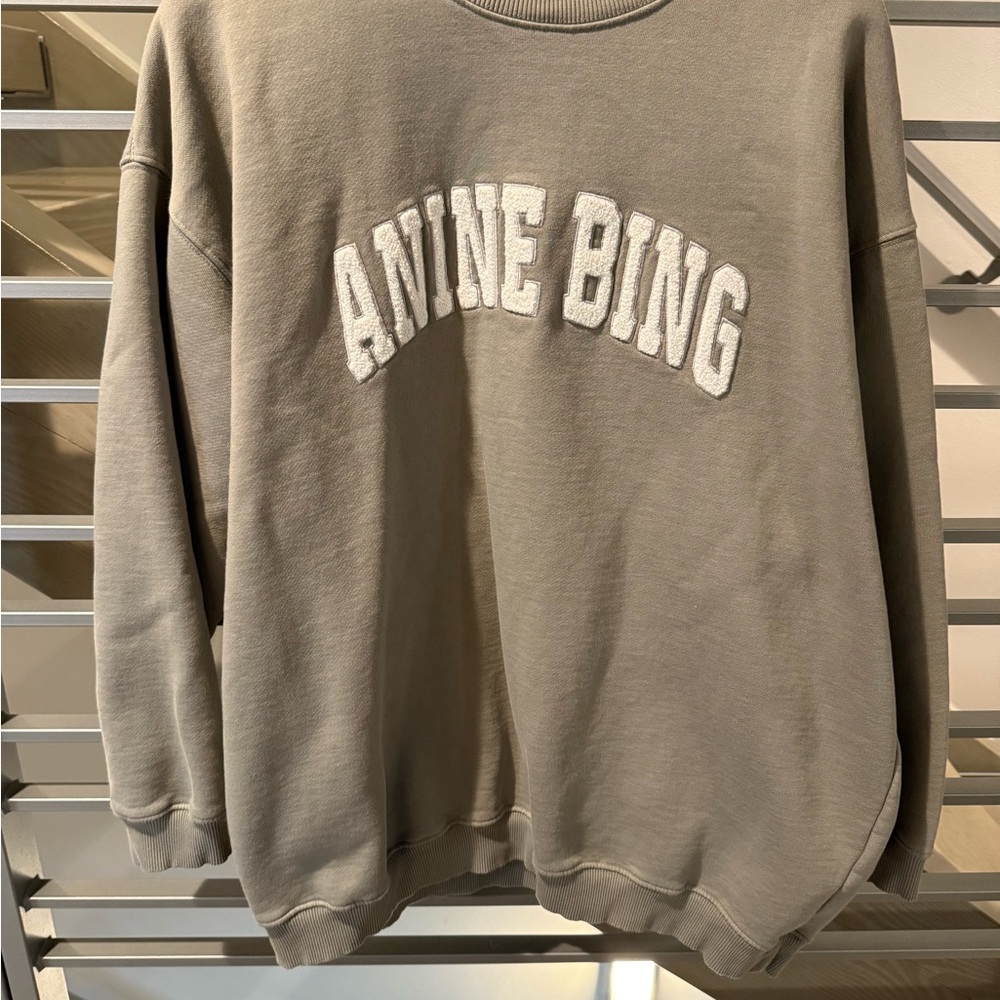 Anine Bing Tyler Sweatshirt - L - Worn Once